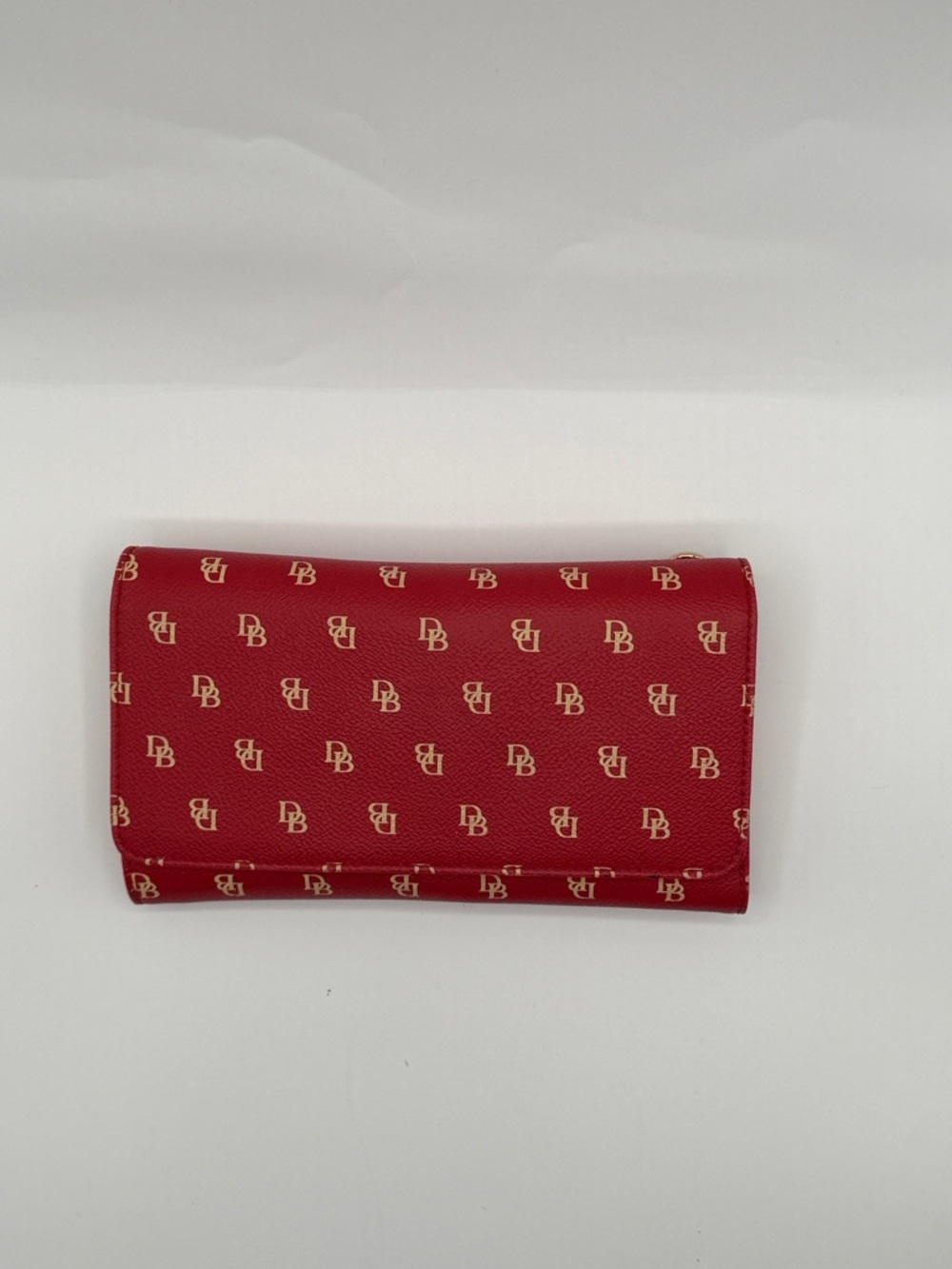 Dooney & Bourke Red Logo Continental Wallet